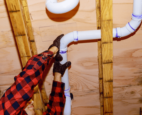 How To Repair Pvc Pipe In Tight Spaces