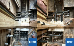 Repipe Specialists In Portland Before And After Project
