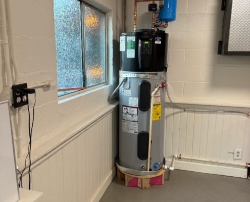 Título: Commercial Electric Water Heater Installation Portland Or | Jam Plumbing Pdx Commercial Electric Water Heater Installation In Portland Or With Copper Piping And Code-Compliant Connections By Jam Plumbing Pdx